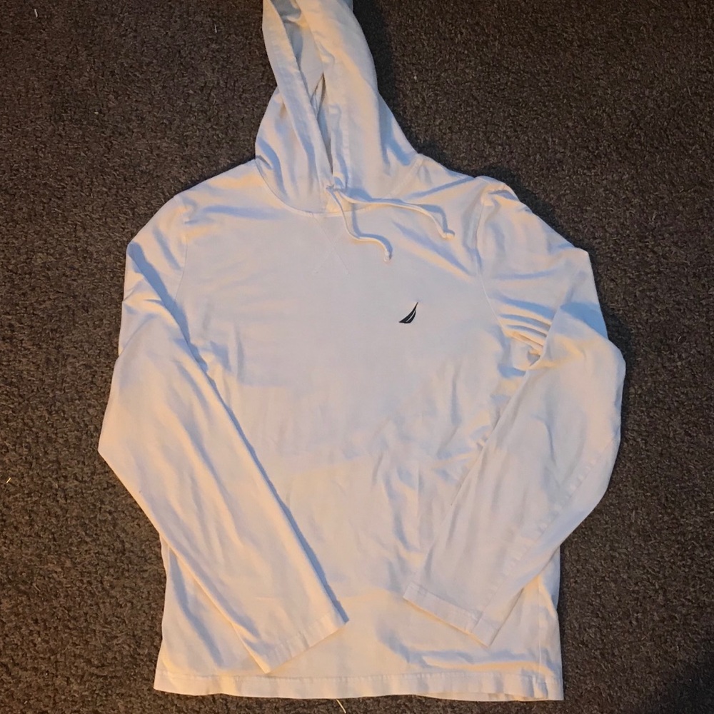 Nautica White Hoodie
